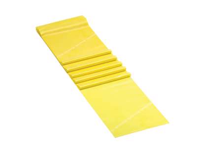 Träningsband från TheraBand; 2,5 meter. Gult.