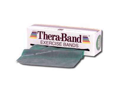 Träningsband Grönt från TheraBand, 5,5 meter 