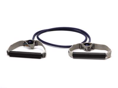 TheraBand Bodytrainer, blå, plasthandtag.